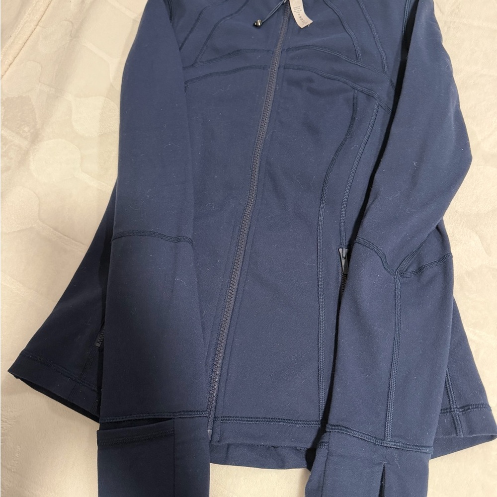 lululemon athletica Navy Full-Zip Utility Jacket